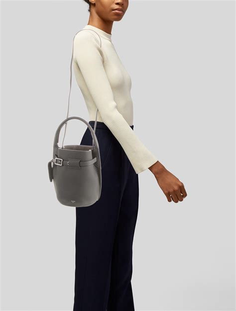 celine grey bucket bag|Celine bucket bag vintage.